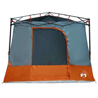 vidaXL Tenda interna in rete Grigio 290 x 288 cm