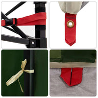 Tenda interna in rete Verde 291 x 291 cm 42001181