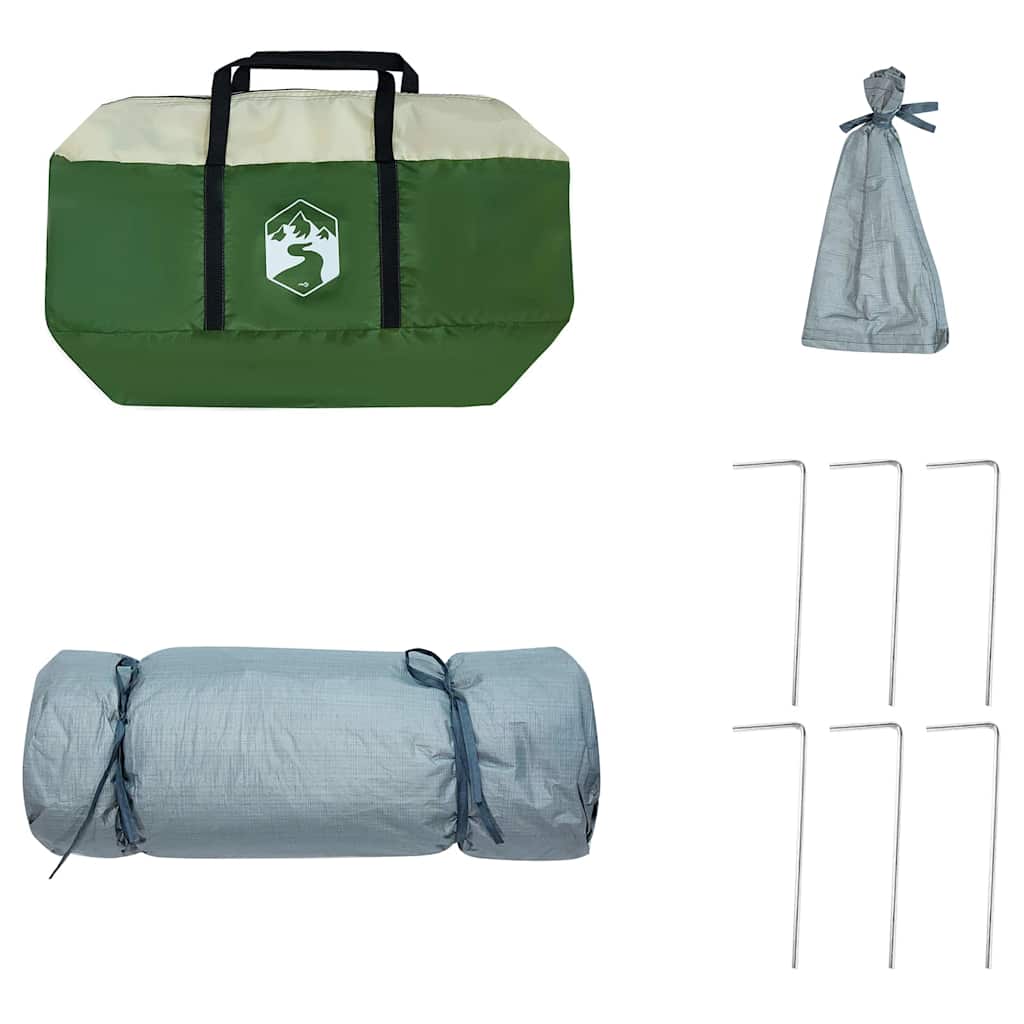 vidaXL Tenda interna in rete Verde 291 x 291 cm