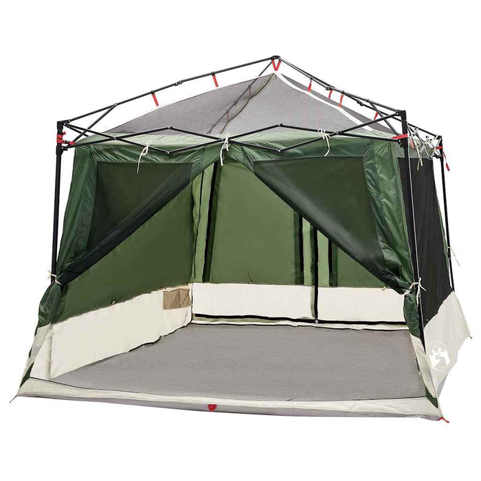 vidaXL Tenda interna in rete Verde 291 x 291 cm