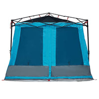vidaXL Tenda interna in rete Blu 291 x 291 cm