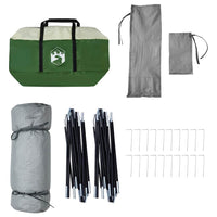 vidaXL Tenda Familiare Interna Verde 520 x 520 x 190 cm