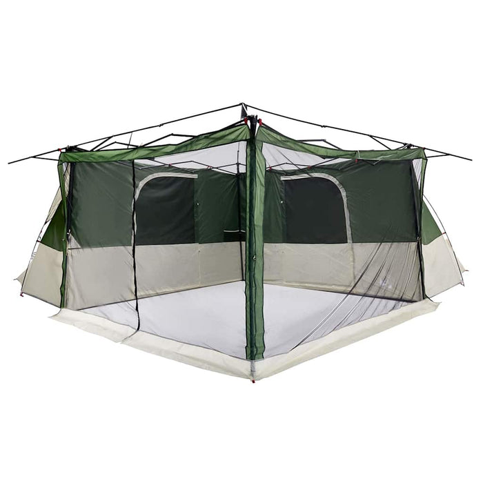 vidaXL Tenda Familiare Interna Verde 520 x 520 x 190 cm