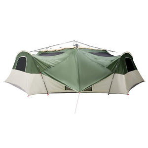 vidaXL Tenda Familiare Interna Verde 520 x 520 x 190 cm