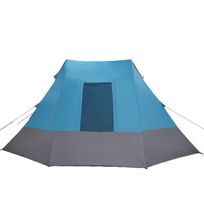 vidaXL Tenda da campeggio Blu 482 x 360 x 227 cm Poliestere