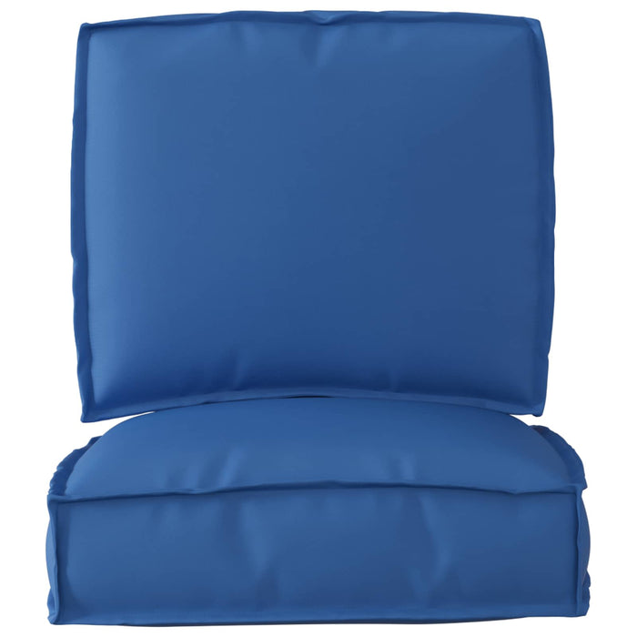 Set di Cuscini per Pallet 2 pcs Blu reale Tessuto Oxford 3329046