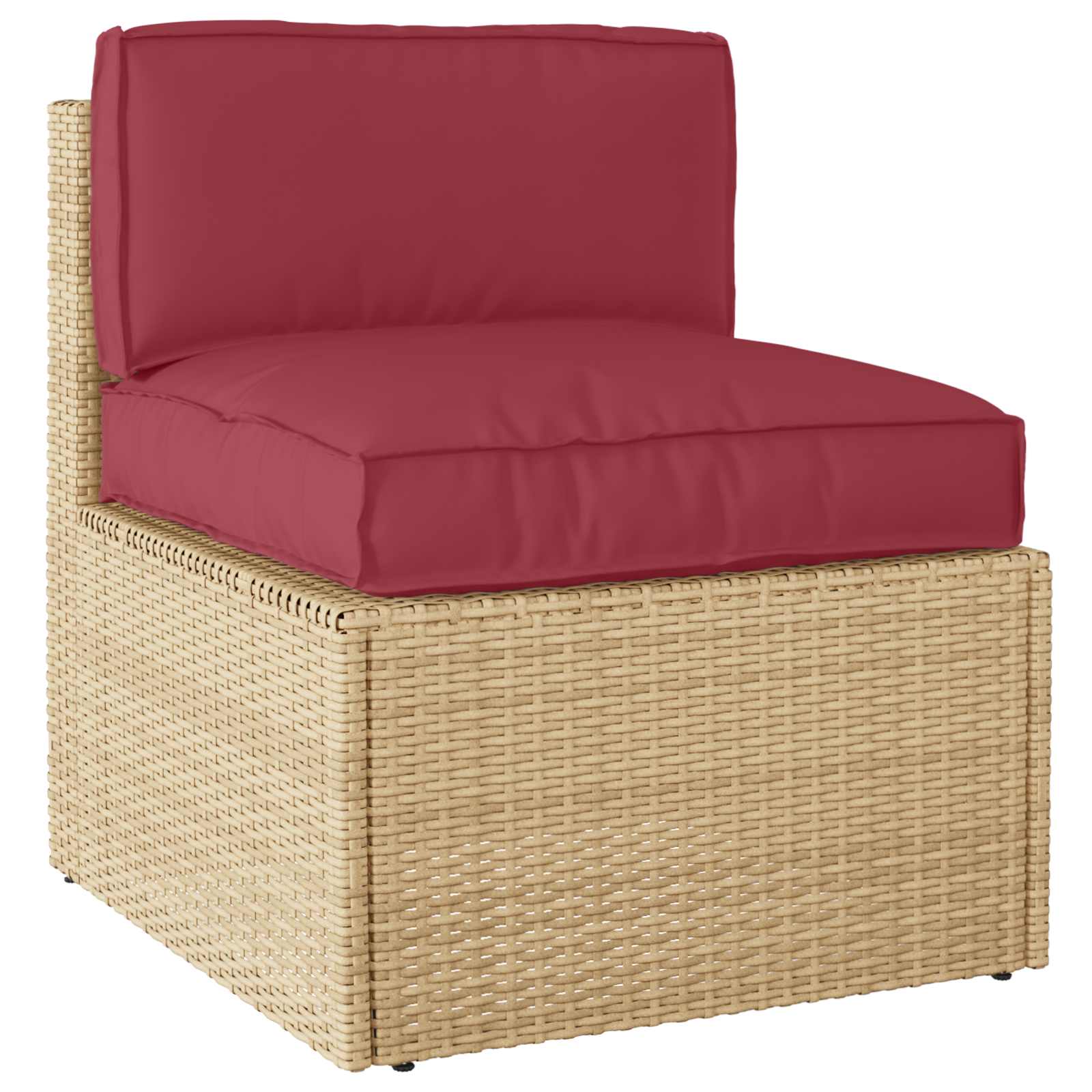 Set di Cuscini per Pallet 2 pcs Crema Tessuto Oxford 3329071