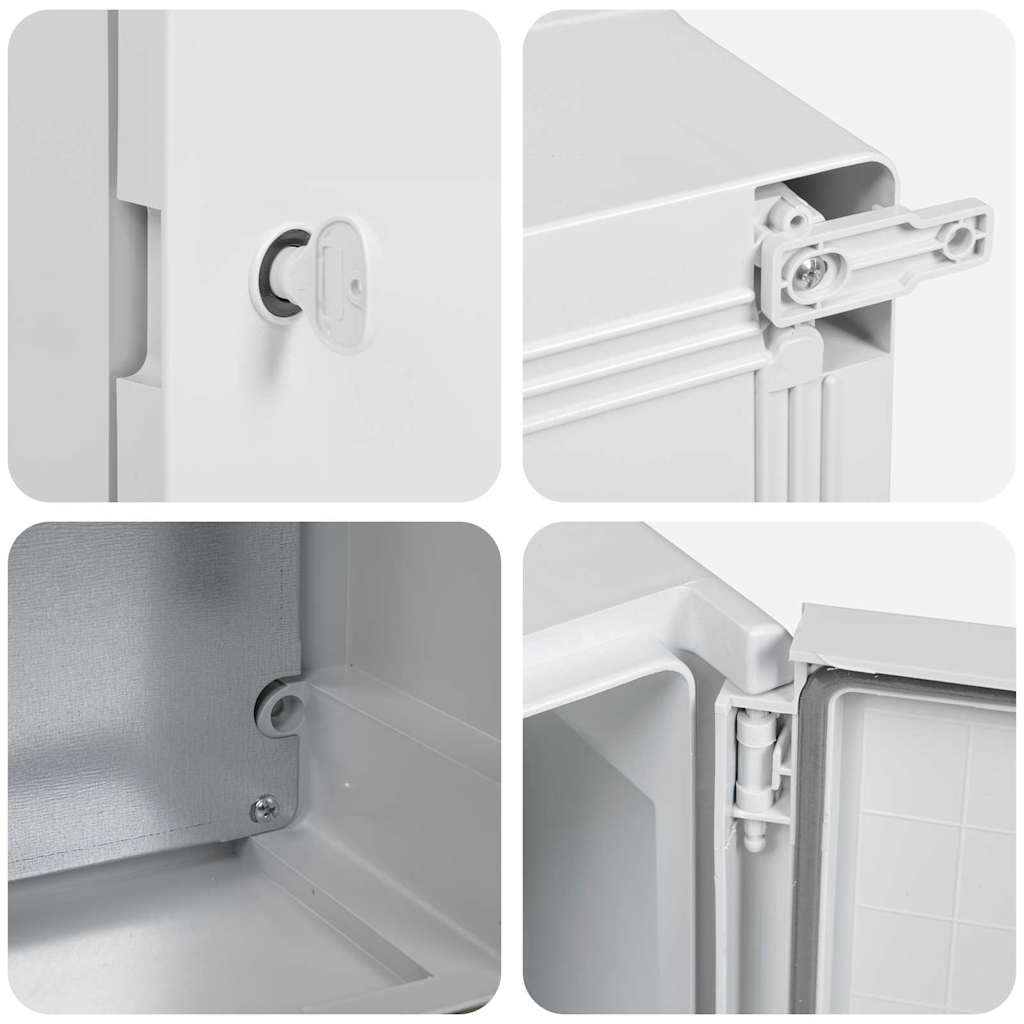 Armadietto di Controllo Grigio 18 x 13 x 24 cm Plastica 4106491