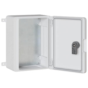 Armadietto di Controllo Grigio 18 x 13 x 24 cm Plastica 4106491