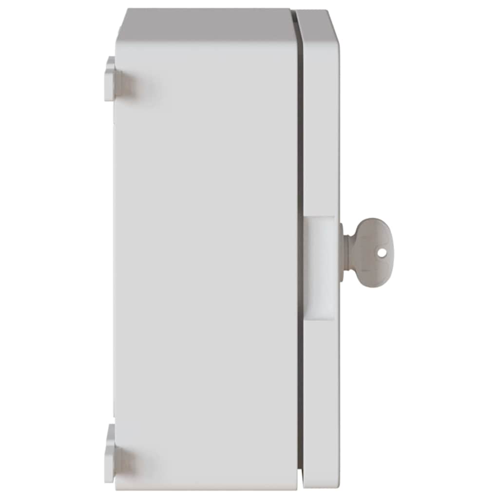 Armadietto di Controllo Grigio 18 x 13 x 24 cm Plastica 4106491