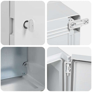 Armadietto di Controllo Grigio 21 x 13 x 28 cm Plastica 4106492