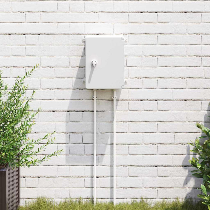 Armadietto di Controllo Grigio 21 x 13 x 28 cm Plastica 4106492