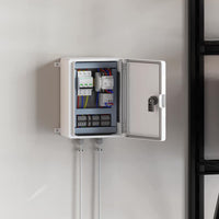 Armadietto di Controllo Grigio 21 x 13 x 28 cm Plastica 4106492