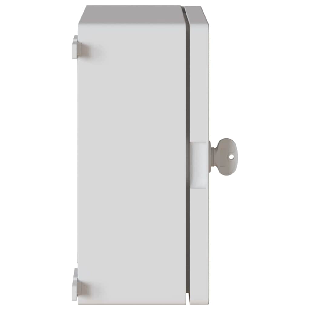 Armadietto di Controllo Grigio 21 x 13 x 28 cm Plastica 4106492