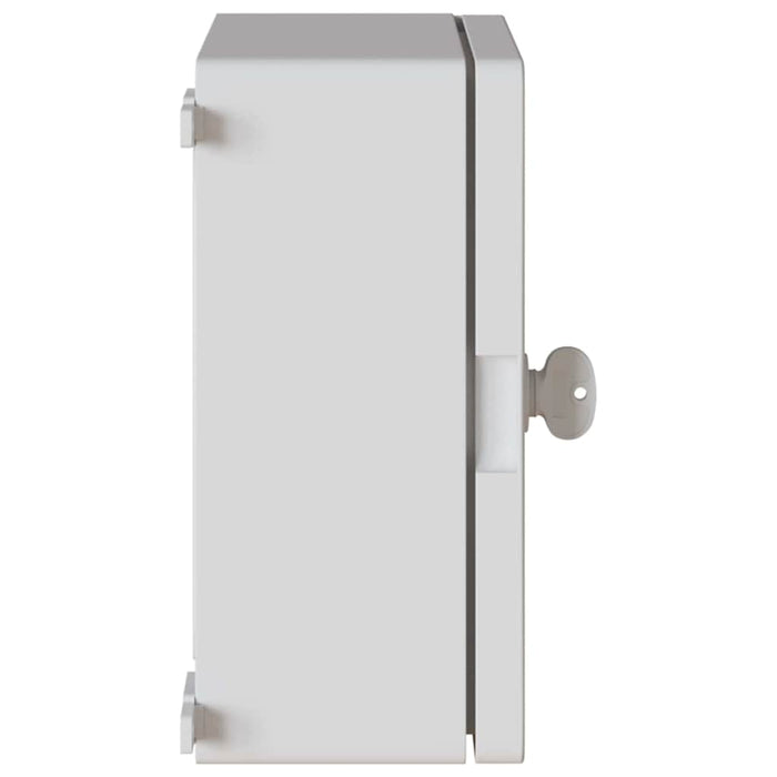 Armadietto di Controllo Grigio 21 x 13 x 28 cm Plastica 4106492