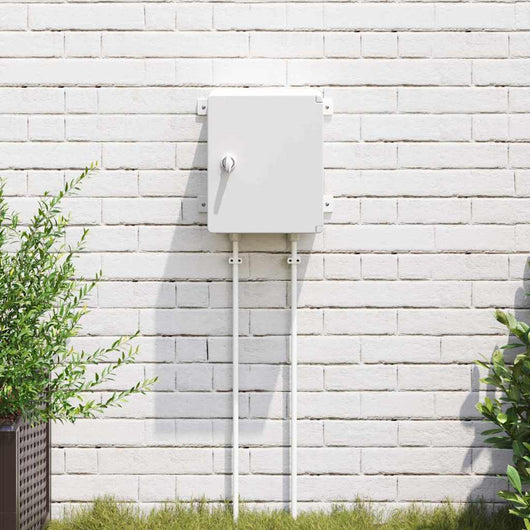 Armadietto di Controllo Grigio 25 x 13 x 30 cm Plastica 4106493