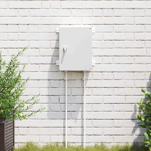 Armadietto di Controllo Grigio 25 x 15 x 35 cm Plastica 4106495