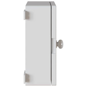 Armadietto di Controllo Grigio 25 x 15 x 35 cm Plastica 4106495