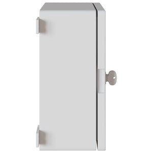 Armadietto di Controllo Grigio 30 x 16.5 x 35 cm Plastica 4106496