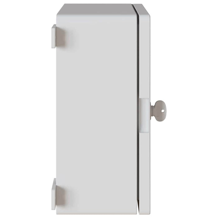 Armadietto di Controllo Grigio 30 x 16.5 x 35 cm Plastica 4106496