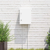 Armadietto di Controllo Grigio 30 x 16.5 x 40 cm Plastica 4106497