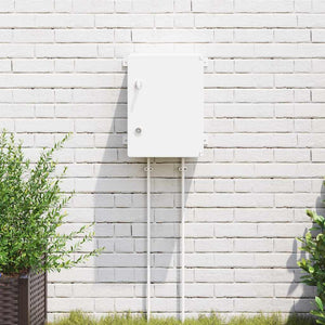 Armadietto di Controllo Grigio 30 x 16.5 x 40 cm Plastica 4106497