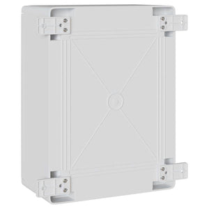 Armadietto di Controllo Grigio 30 x 16.5 x 40 cm Plastica 4106497