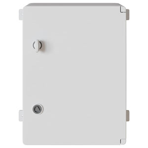 Armadietto di Controllo Grigio 30 x 16.5 x 40 cm Plastica 4106497