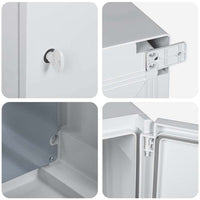 Armadio di Controllo IP65 Impermeabile Grigio 40x17,5x50 cm Plastica ABS 4106500