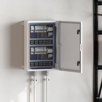 Armadietto di Controllo Grigio 40 x 20 x 60 cm Plastica 4106502