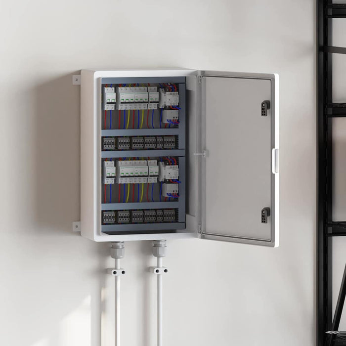 Armadietto di Controllo Grigio 40 x 20 x 60 cm Plastica 4106502