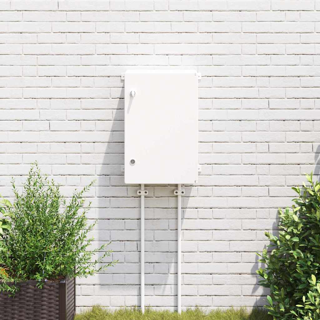 Armadietto di Controllo Grigio 40 x 20 x 60 cm Plastica 4106502