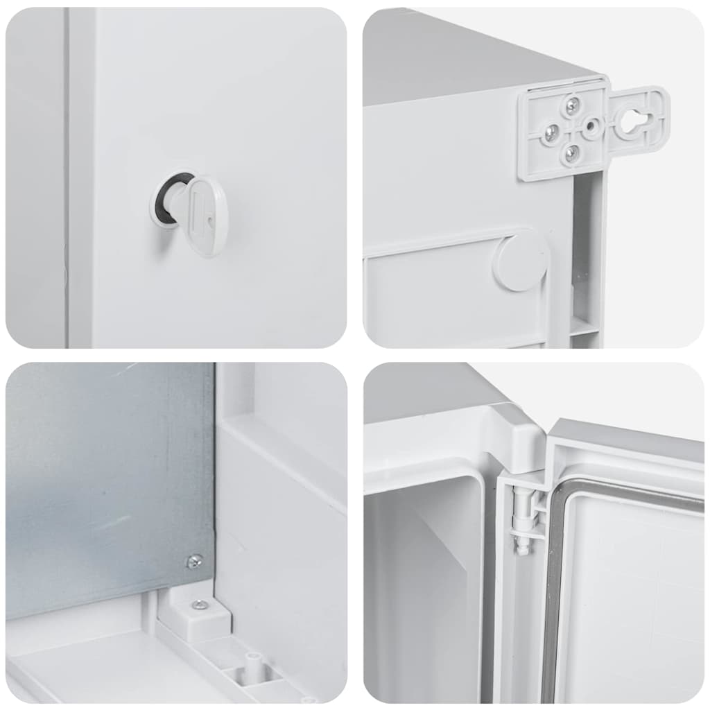 Armadio di Controllo  IP65 Impermeabile Grigio 50x23x60 cm Plastica ABS 4106503