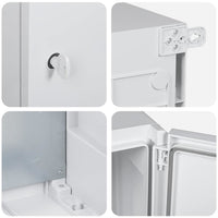 Armadio di Controllo  IP65 Impermeabile Grigio 50x23x60 cm Plastica ABS 4106503