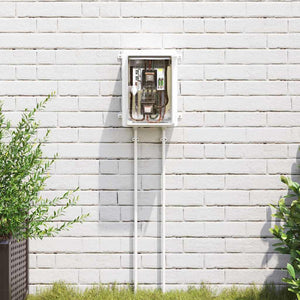 Armadietto di Controllo Grigio 21 x 13 x 28 cm Plastica 4106506