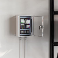 Armadietto di Controllo Grigio 21 x 13 x 28 cm Plastica 4106506