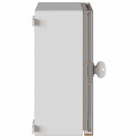 Armadietto di Controllo Grigio 21 x 13 x 28 cm Plastica 4106506