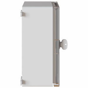 Armadietto di Controllo Grigio 21 x 13 x 28 cm Plastica 4106506