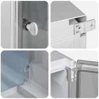 Armadietto di Controllo Grigio 25 x 13 x 30 cm Plastica 4106507