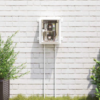 Armadietto di Controllo Grigio 25 x 13 x 30 cm Plastica 4106507