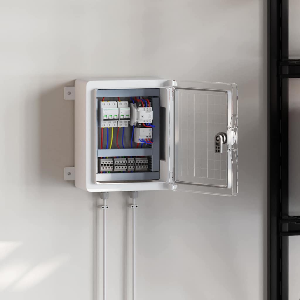 Armadietto di Controllo Grigio 25 x 13 x 30 cm Plastica 4106507