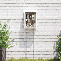 Armadietto di Controllo Grigio 25 x 13 x 33 cm Plastica 4106508