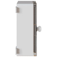 Armadietto di Controllo Grigio 25 x 13 x 33 cm Plastica 4106508