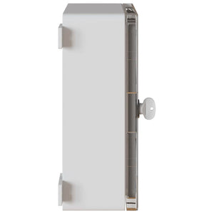 Armadietto di Controllo Grigio 25 x 13 x 33 cm Plastica 4106508