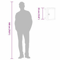 Armadio di Controllo IP65 Impermeabile Grigio 25x15x35 cm Plastica ABS 4106509