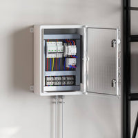 Armadio di Controllo IP65 Impermeabile Grigio 35x19,5x50 cm Plastica ABS 4106513