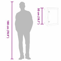 Armadio di Controllo  IP65 Impermeabile Grigio 40x17,5x50 cm Plastica ABS 4106514