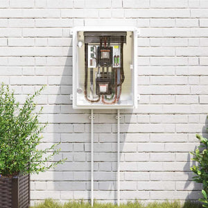 Armadio di Controllo IP65 Impermeabile Grigio 40x24,5x50 cm in Plastica ABS 4106515