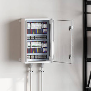 Armadio di Controllo IP65 Impermeabile Grigio 40x20x60 cm in Plastica ABS 4106516