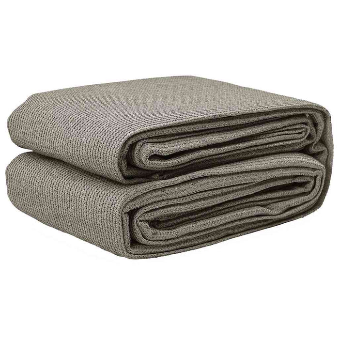 Tappeto da Tenda Grigio chiaro 250 x 200 cm Polietilene 42000188